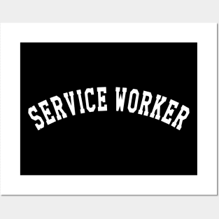 Service Worker Posters and Art